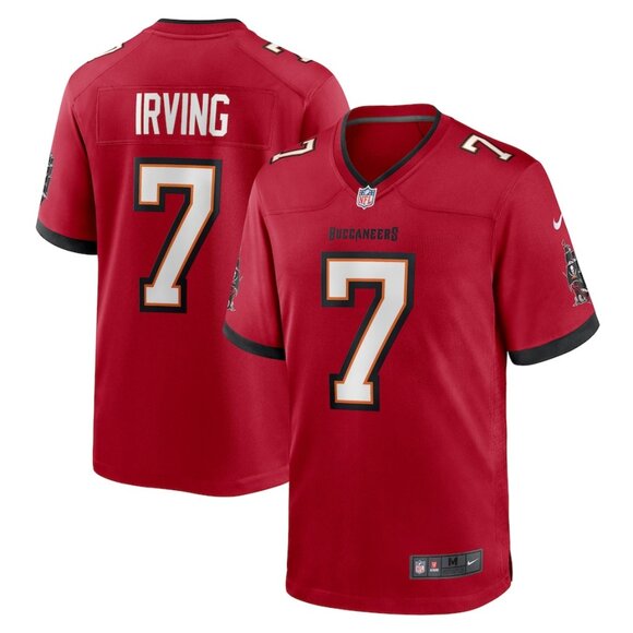 Mens Youths Kids Womens Bucky Irving Red Stitched Jersey